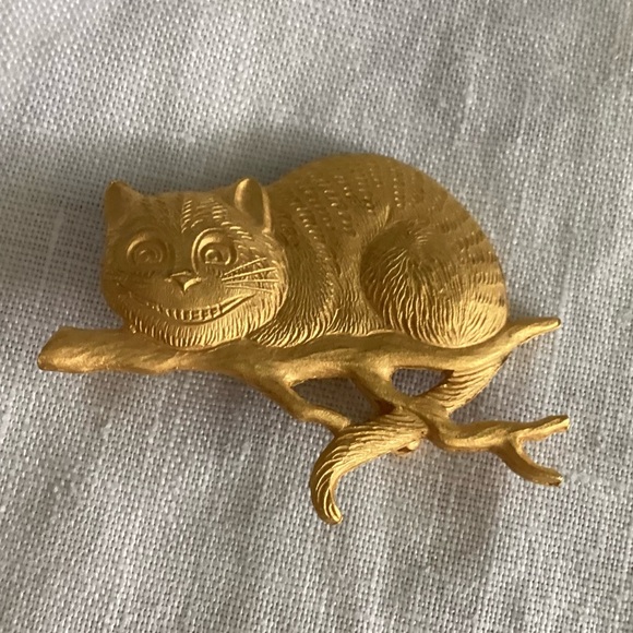C & G Jewelry - C & G 1991 Cheshire Cat Pin
